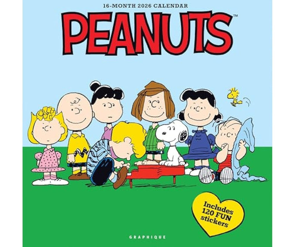 2026 Peanuts Happiness Is Calendar National Braille Press