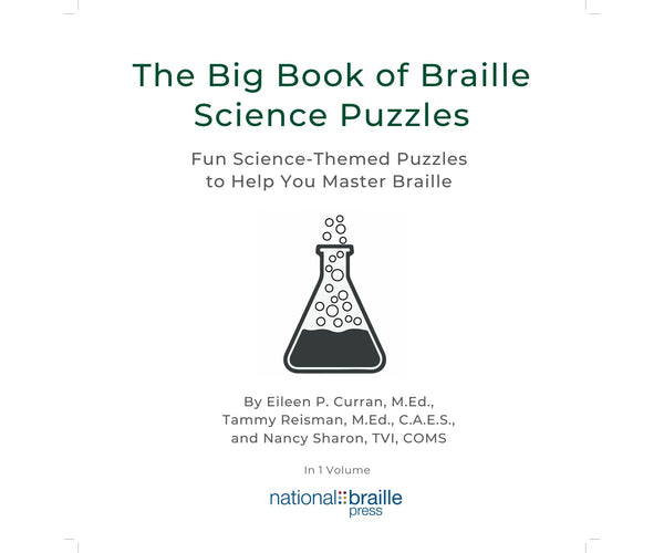 The Big Book of Braille Science Puzzles