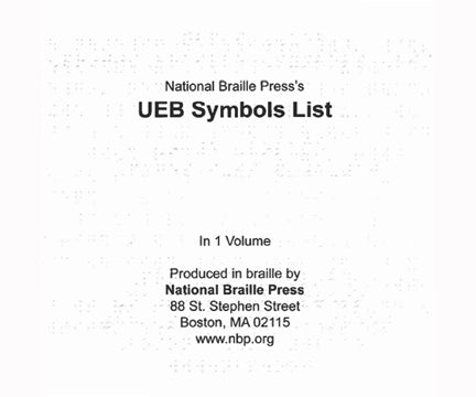 UEB Brief Symbols List