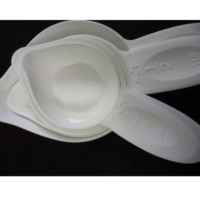 Braille Measuring Cups and Spoons
