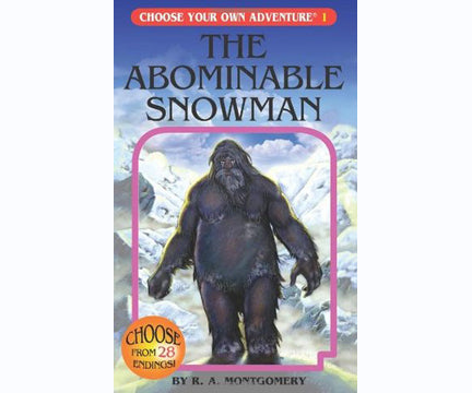 Choose Your Own Adventure: The Abominable Snowman